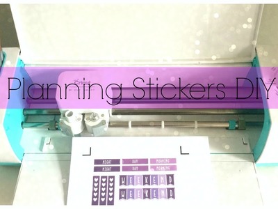 Cricut Stickers DIY (Headers, Checklists and Weekend Banners!)