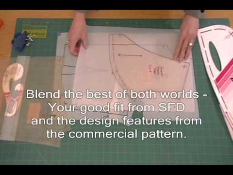 Example 3 - Jacket - How to fit commercial patterns with Sure-Fit Designs