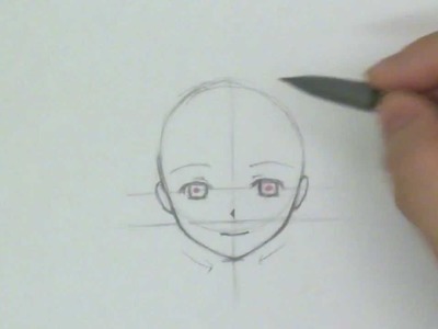 How to Draw a Manga Face: Front View [Reupload]