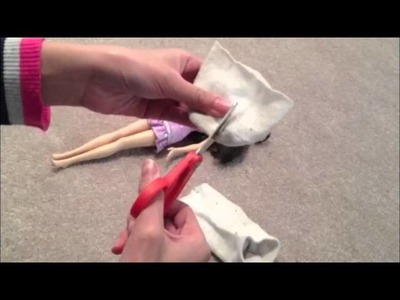 How to make a no sew shirt for your doll
