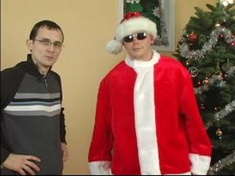How to Make a Santa Claus Costume : How to be a Cool Santa Claus