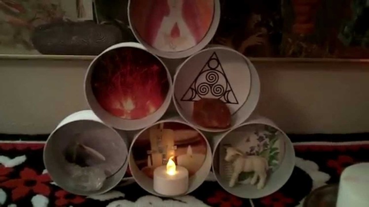 Imbolc Altar and Craft