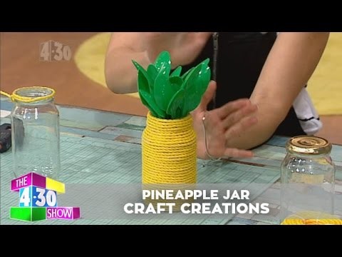 Pineapple Jar - Craft