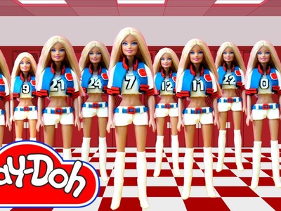 Play Doh Barbie Costume Makeover from Girls' Generation OH!  Play-Doh Craft N Toys