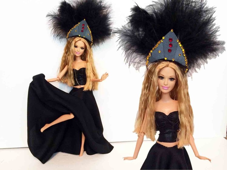 Shakira La La La (Brazil 2014) Doll Tutorial - How to make a Shakira Doll