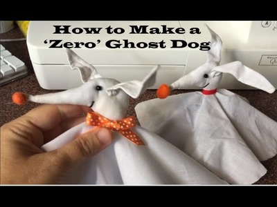 Zero from Nightmare Before Christmas (a Craft Tutorial)