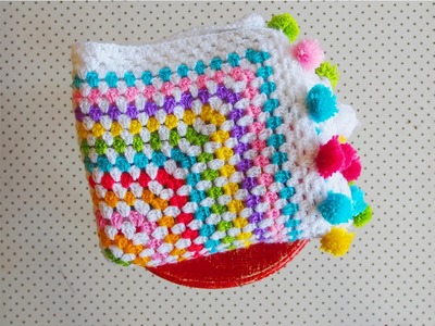 2. It's Oblong Story: Crochet A Granny Rectangle Blanket