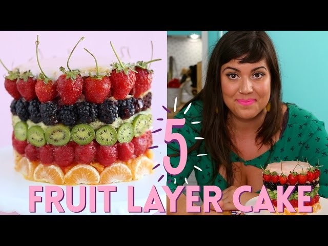 5 FRUIT LAYER CAKE - HOW TO MAKE CITRUS CAKE