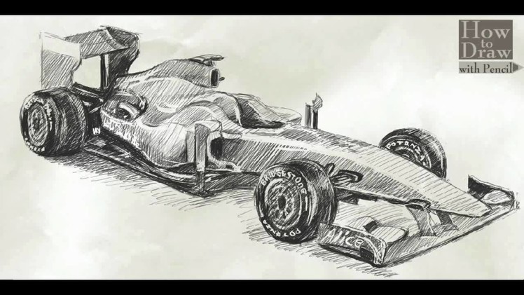 How To Draw Car Formula 1 Ferrari F60