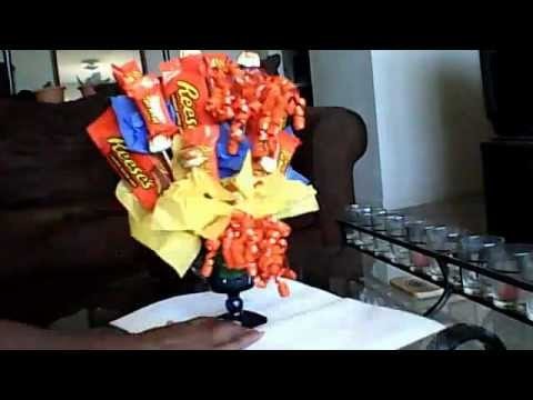 How to Make a Candy Bouquet Pt2