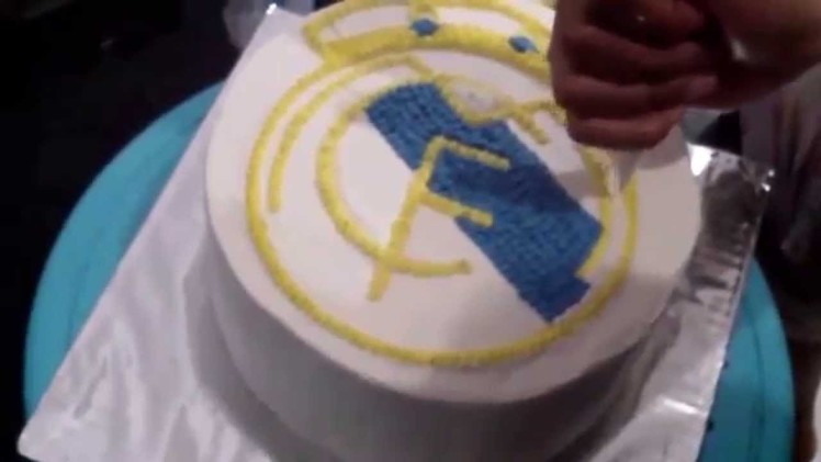 How to Make Real Madrid Logo Cake