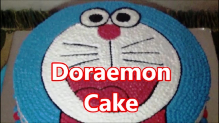 How to Make Unique Doraemon Cake