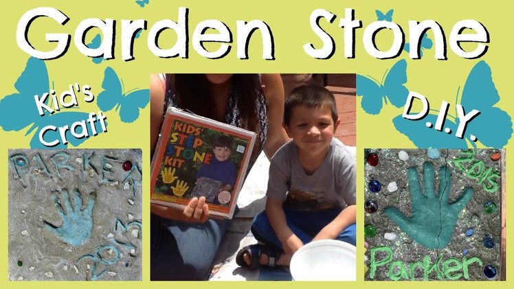 Kids Craft : Garden Stone