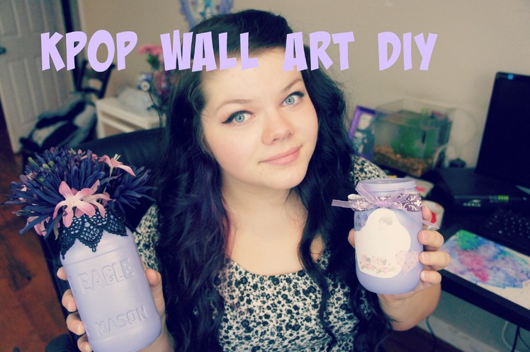 Kpop Pastel Wall Art DIY