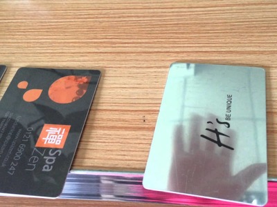 Plastic Card Craft - Mirror finish PVC card ( vicky@cardsfly.com )