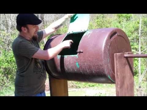The Garden Rockstar - The Homemade Compost Tumbler