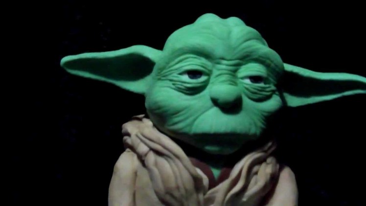 3D Yoda Star Wars Cake