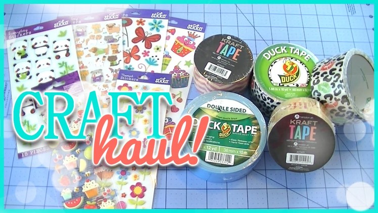 CLEARANCE DUCT TAPE! Walmart Craft Haul!