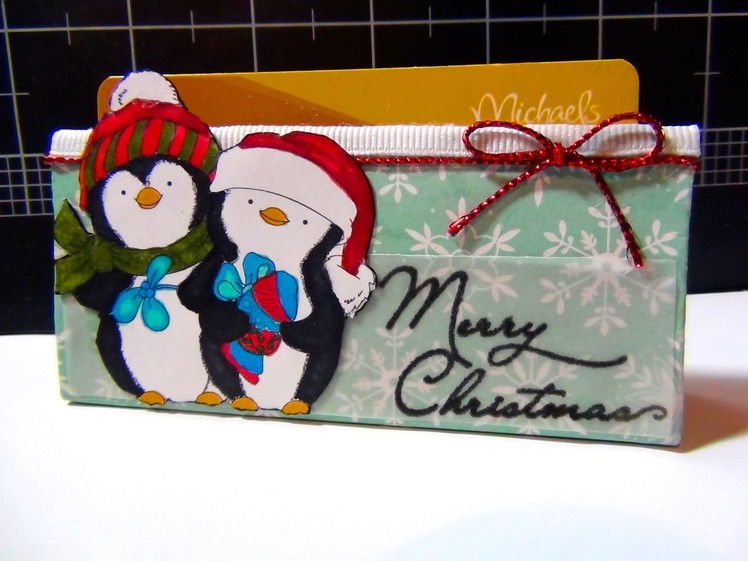 Craft Challenge #1 - Tissue Roll Gift Card Holder