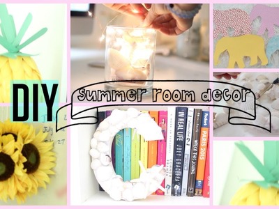 DIY Summer Room Decor ♡ Make Your Room Summer-Tastic!