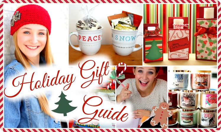 HOLIDAY GIFT GUIDE: Affordable, DIY & on a Budget! ♡