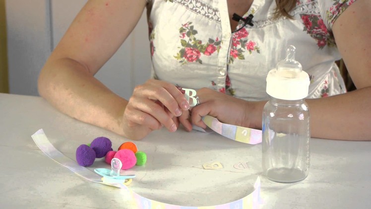 How to Decorate a Baby Bottle : Crafts for Kids
