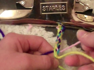 How to make a 5 strand braid