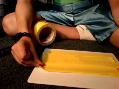 How to make a duct tape pencil case