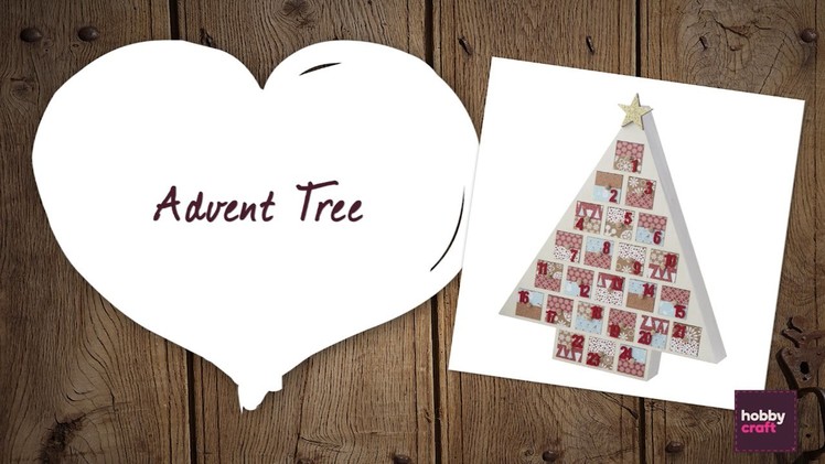 How to Make an Advent Tree Calendar | Hobbycraft