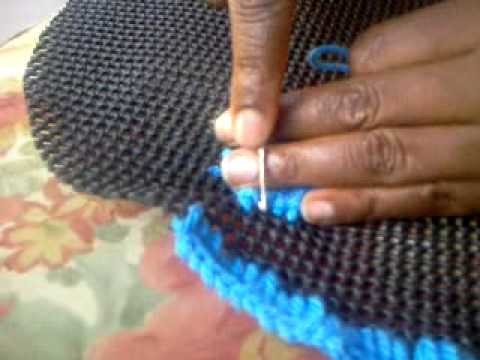 How to make shaggy mats step by step