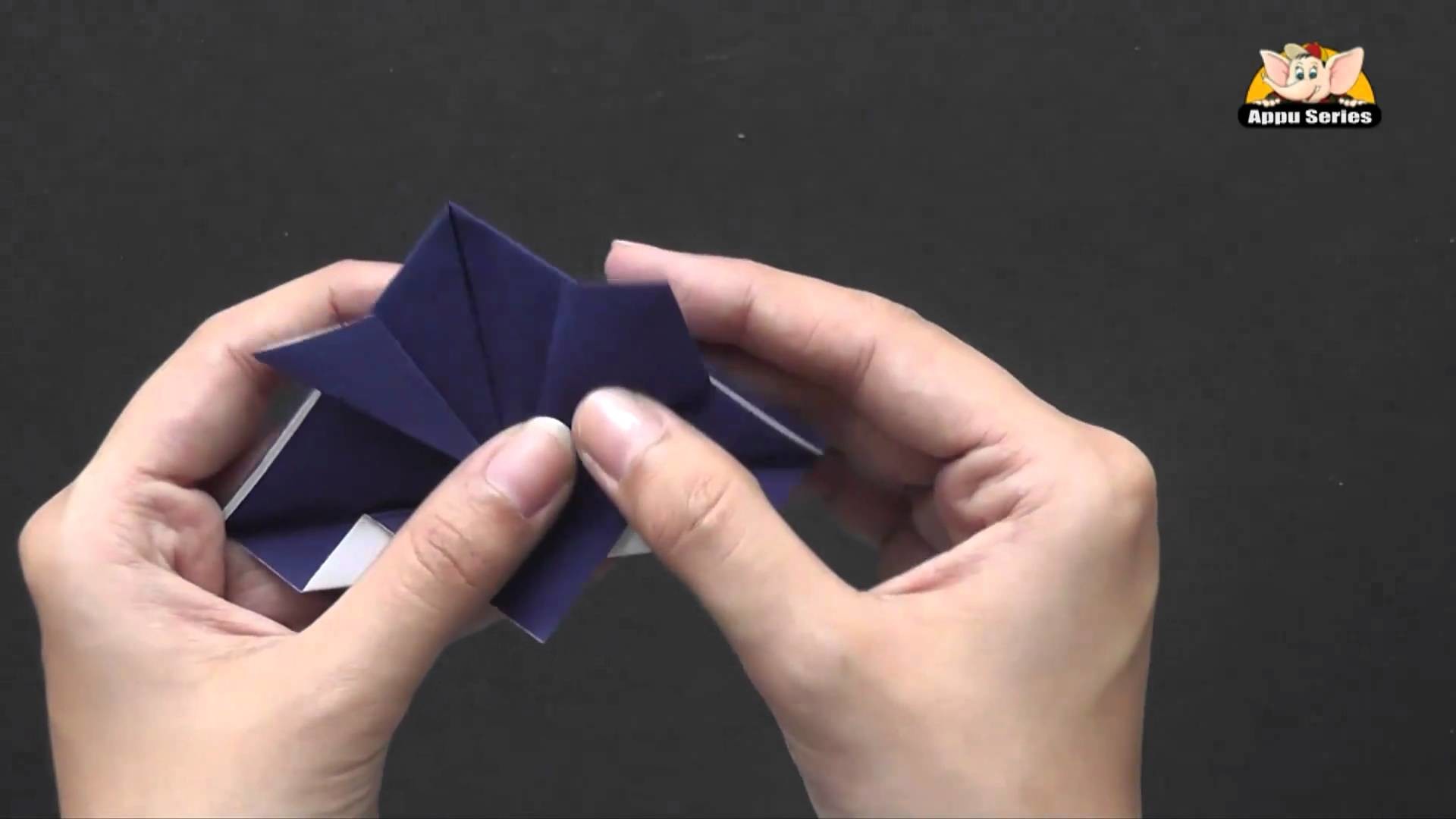 Origami in Kannada How to make a Samurai Hat