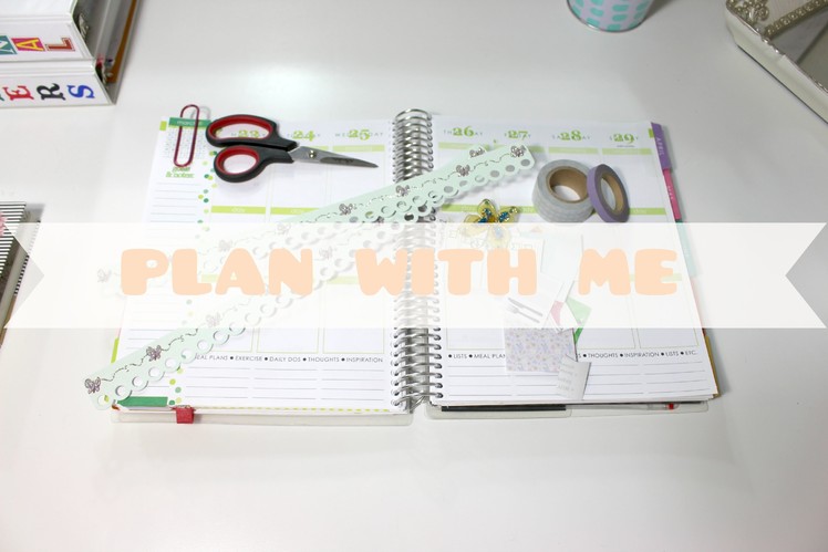 Plan With Me ❀ Decorating My Planner #19