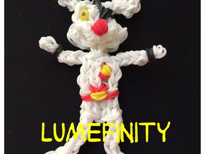 Rainbow Loom Bands Danger Mouse figure charm by Lumefinity How to