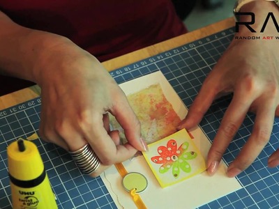 Random Art Workshop (RAW) - Card Making Techniques with Ting Lam  #01
