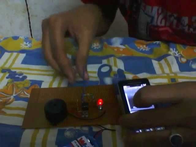 SIMPLE CELL PHONE DETECTOR USING IC555