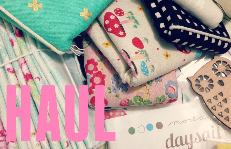 Sydney Craft & Quilt Show Haul! | 2015