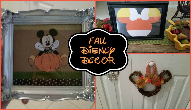 Disney DIY | Fall Home Decor