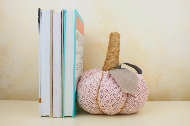 DIY Bookend.Door stopper from an old sweater