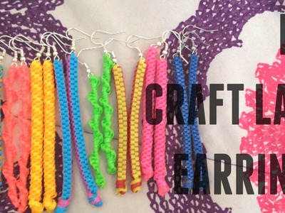 DIY | Craft Lace Earrings