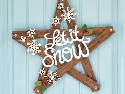 DIY Snowflakes | Winter Craft | Apostrophe S | Let It Snow