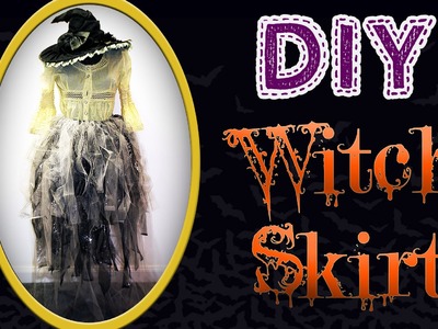 DIY Tulle Witch Skirt