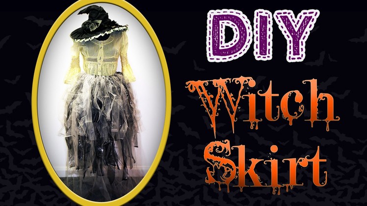 DIY Tulle Witch Skirt