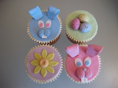 Easter Cupcakes (How to tutorials on my channel)