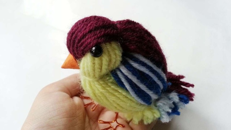 How To Create A Cute Yarn Bird - DIY Crafts Tutorial - Guidecentral
