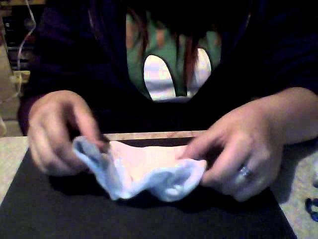 How to make bow (old sock)