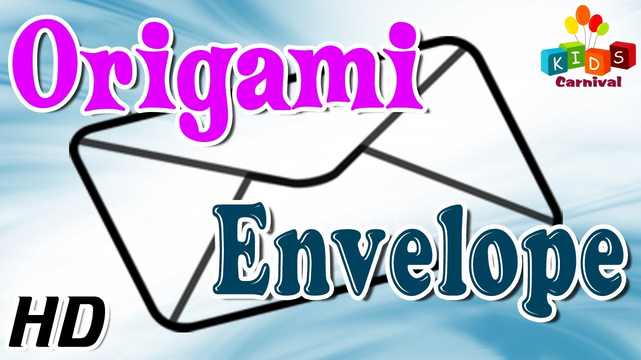 Origami - How To Make ENVELOPE - Simple Tutorials In English