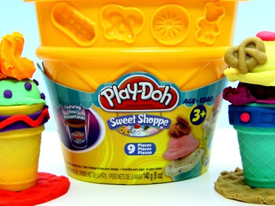 Play-Doh Sweet Shoppe Ice Cream Cone Container Craft Kit
