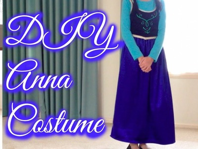 DIY Anna Frozen Costume
