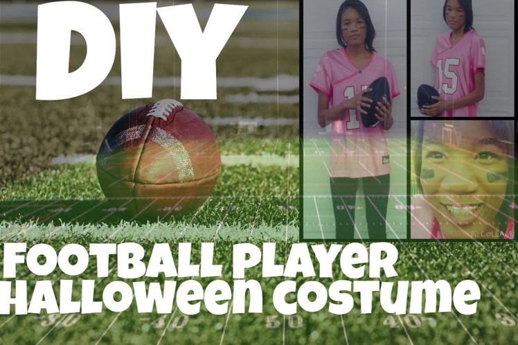 DIY Football Players Halloween Costume