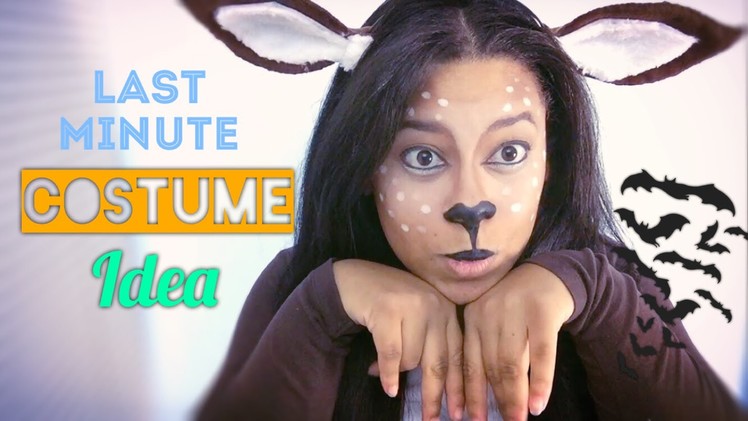 DIY Last Minute Halloween Costume | Baby Deer